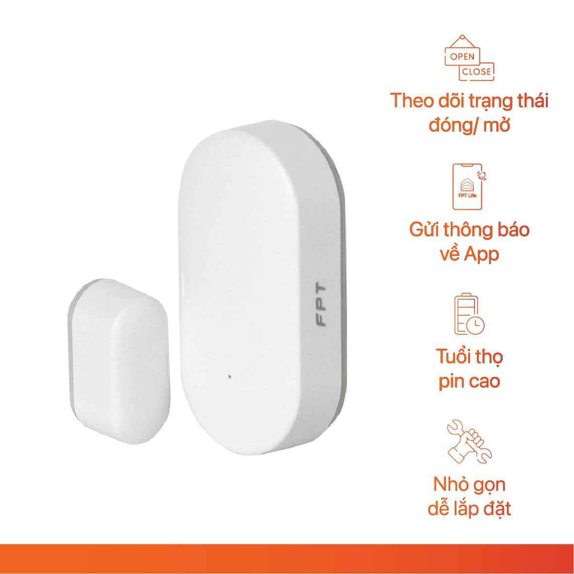 Cảm biến cửa (Zigbee/BLE) 1 Cảm biến cửa (Zigbee/BLE)