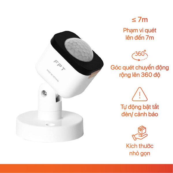 Cảm Biến Chuyển Động dùng Pin (Zigbee/BLE) - Image 3