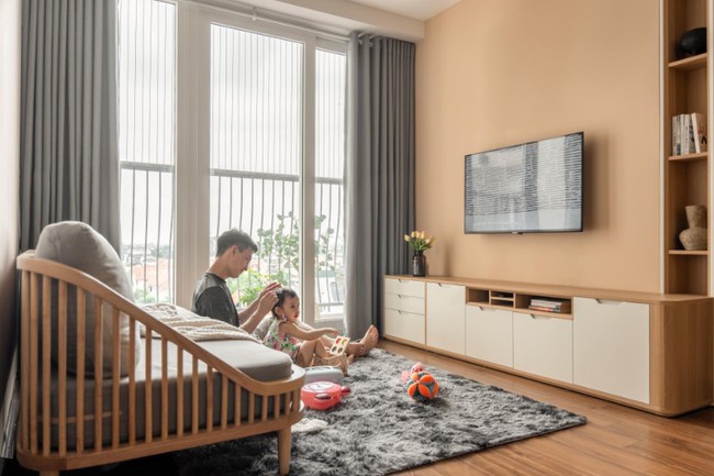 "Lột xác" căn hộ chung cư cũ 70 m2 tại huyện Hoài Đức chỉ với 250 triệu đồng 11 250 triệu để "lột xác" căn chung cư cũ 70 m2 tại Hoài Đức - Ảnh 11.