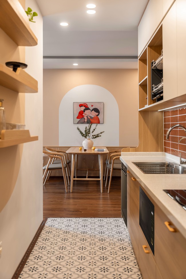 "Lột xác" căn hộ chung cư cũ 70 m2 tại huyện Hoài Đức chỉ với 250 triệu đồng 5 250 triệu để "lột xác" căn chung cư cũ 70 m2 tại Hoài Đức - Ảnh 4.