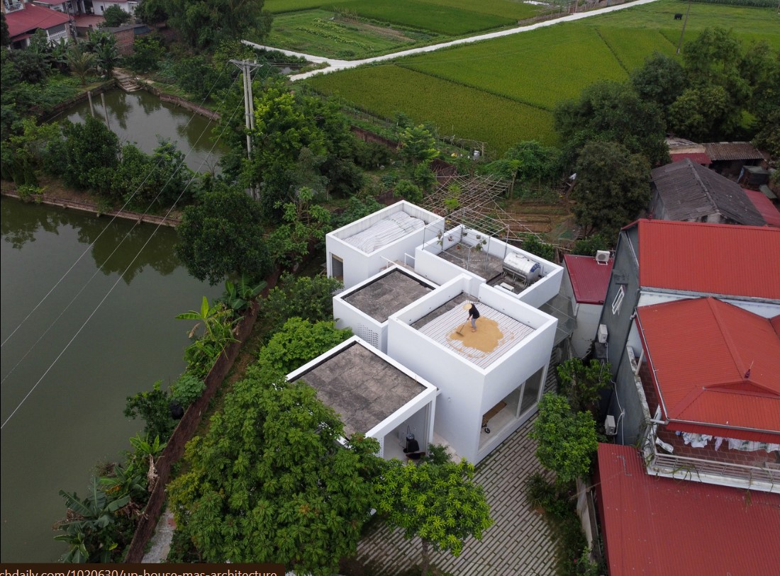 Ngôi nhà 5 khối ở Hà Nội: Kiến tạo không gian sống xanh, tối ưu sản xuất nông sản 12 img