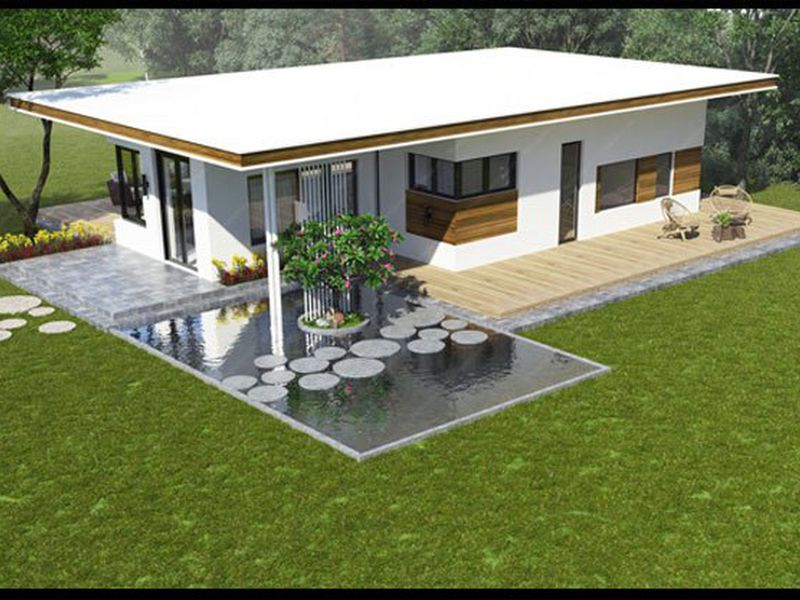 Cẩm nang xây nhà 77 mau nha cap 4 mai bang gia re sang trong 1 -