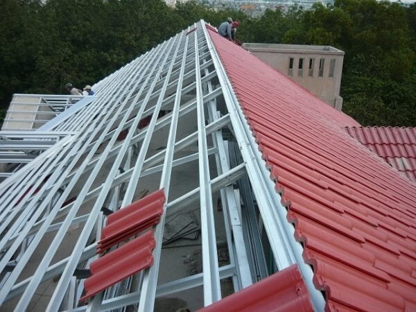 vật liệu nào để lợp mái nhà